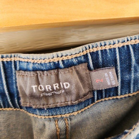 Torrid women's jean joggers - Picture 8 of 15
